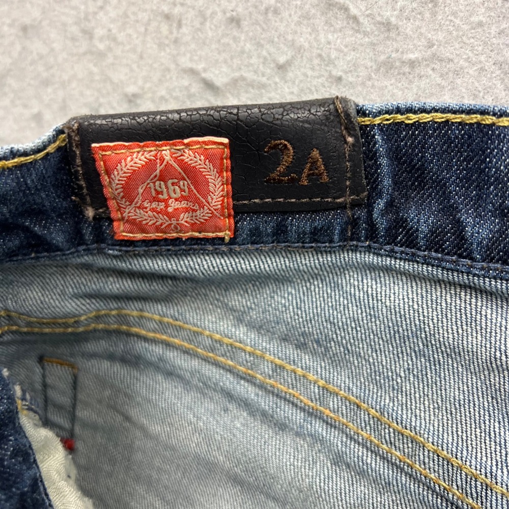 Vintage Gap 1969 Boot Cut Jeans Womens 2A Dark Wash Stretch Denim 2007 - Picture 6 of 10